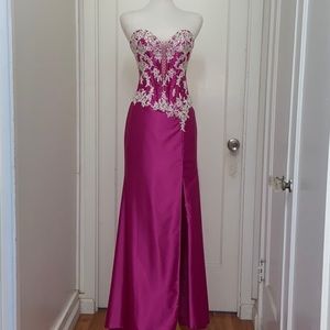 Hot Pink Pageant/Evening Gown